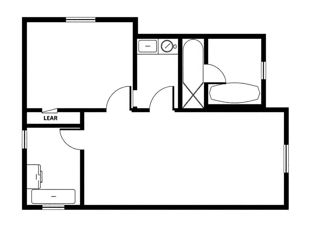 Schéma typického bytu