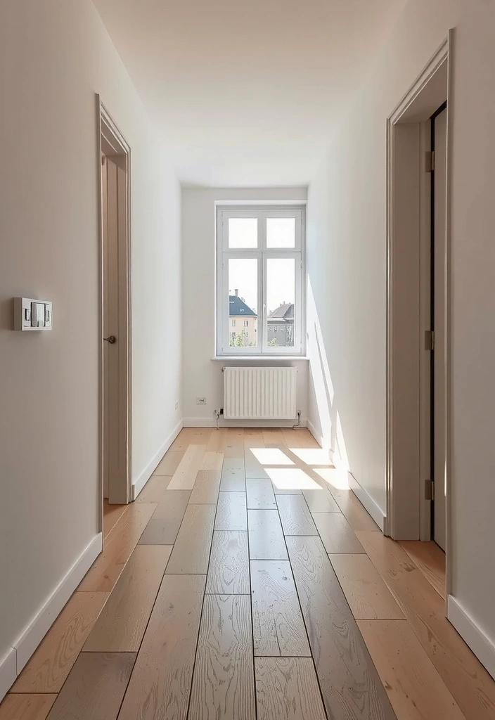 Čistá chodba bytu po úklidu – prostor, kde se výsledek cítí