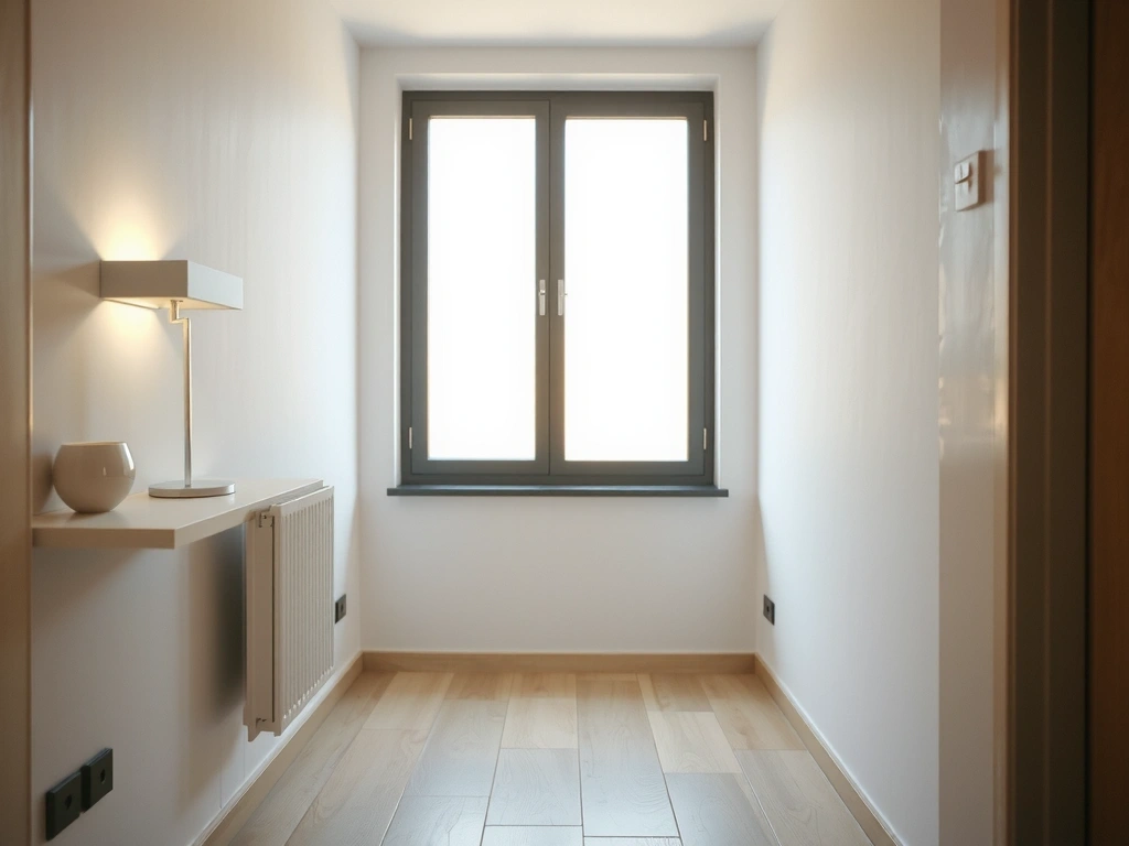 Prague hallway - clean and empty