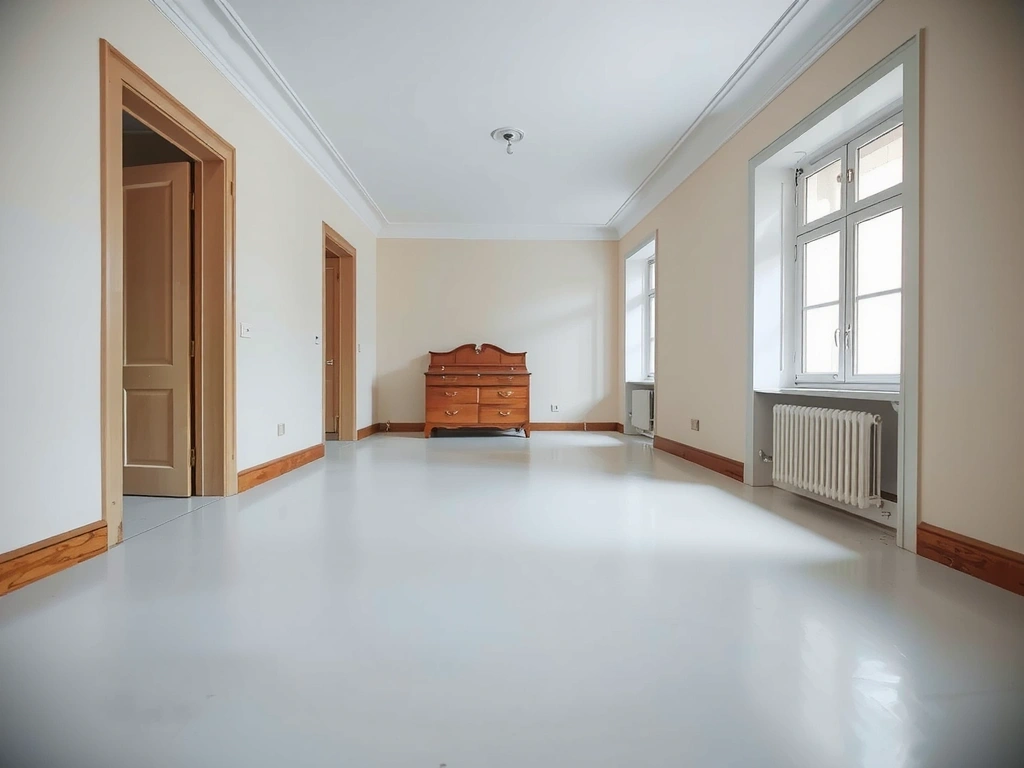 Prázdná čistá chodba