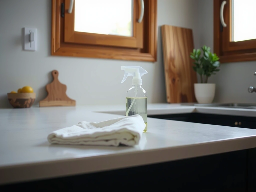 Čistá kuchyňská linka